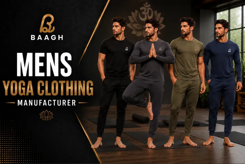 Bhaagh Interprise mens yoga clothing manufacturer