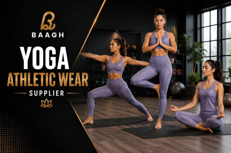 Custom Athletic wear Manufacturer for Startups & Brands 6 Bhaagh Interprise yoga athletic wear supplier