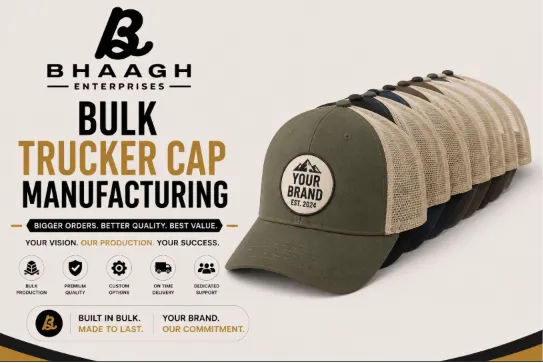Baagh Enterprises Bulk Trucker Cap Manufacturing