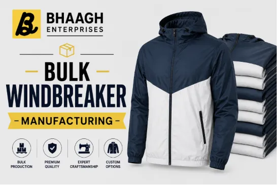 Baagh Enterprises Bulk Windbreaker Manufacturing