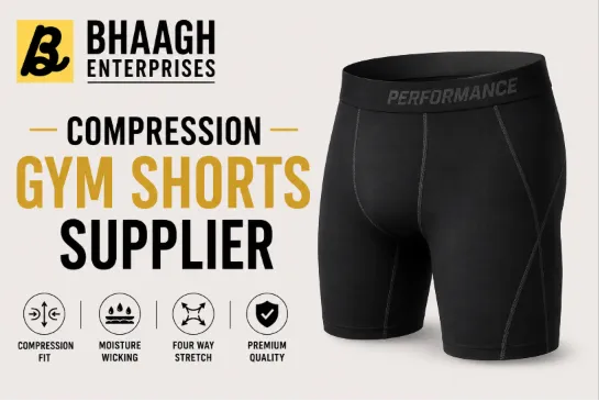 Baagh Enterprises Compression Gym Shorts Supplier