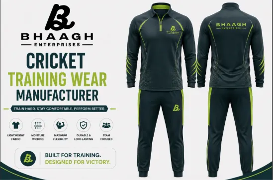 Baagh Enterprises Cricket Training Wear Manufacturer