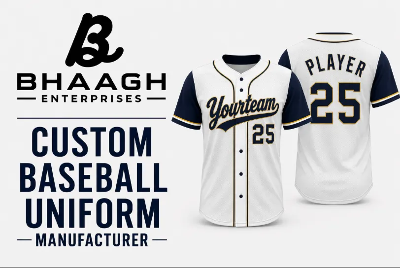 Baagh Enterprises Custom Baseball Uniform Manufacturer