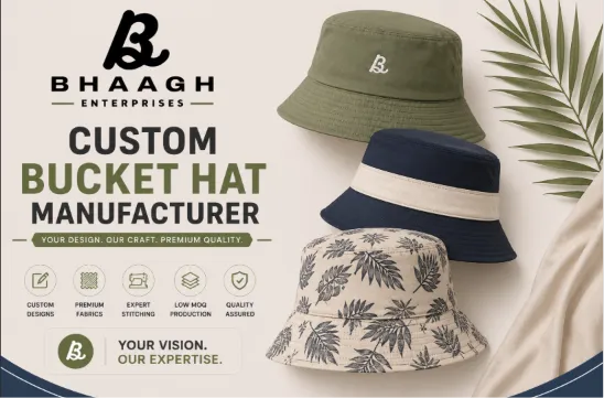 Custom Bucket Hat Manufacturer 2 Baagh Enterprises Custom Bucket Hat Manufacturer
