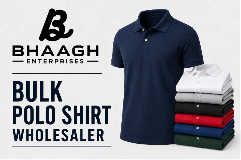 Baagh Enterprises Custom Bulk Polo Shirt Wholesaler