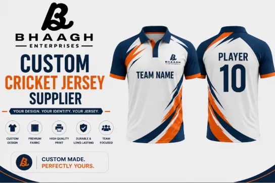 Baagh Enterprises Custom Cricket Jersey Supplier