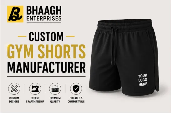 Baagh Enterprises Custom Gym Shorts Manufacturer