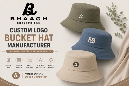 Custom Bucket Hat Manufacturer 6 Baagh Enterprises Custom Logo Bucket Hat Manufacturer