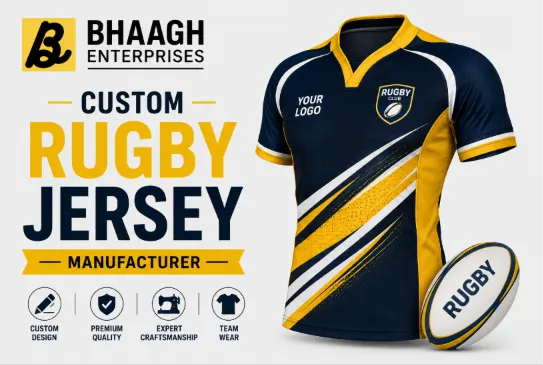 Baagh Enterprises Custom Rugby Jersey Manufacturer