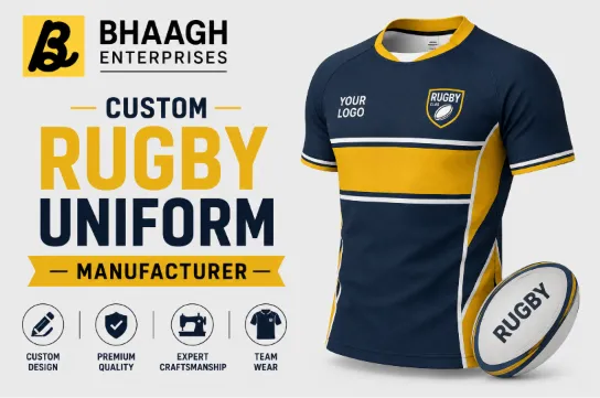 Baagh Enterprises Custom Rugby Uniform Manufacturer