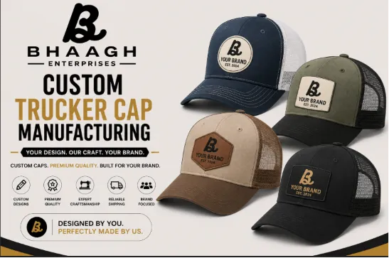 Baagh Enterprises Custom Trucker Cap Manufacturing