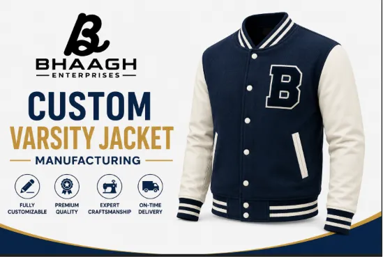 Baagh Enterprises Custom Varsity Jacket Manufacturing