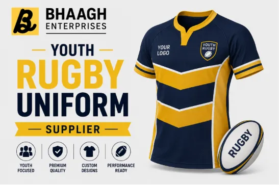 Baagh Enterprises Custom Youth Rugby Uniform Supplier