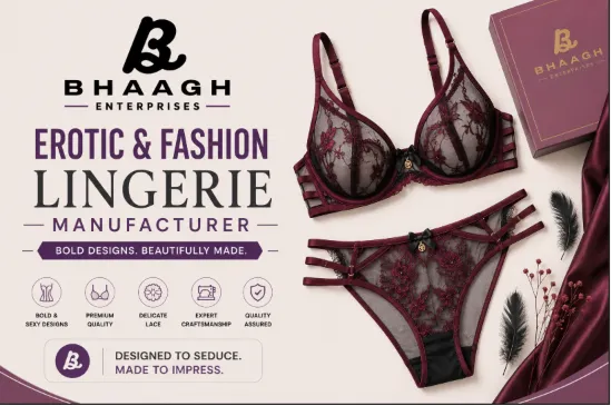 Custom Lingerie Manufacturer 10 Baagh Enterprises Erotic Fashion Lingerie Manufacturer