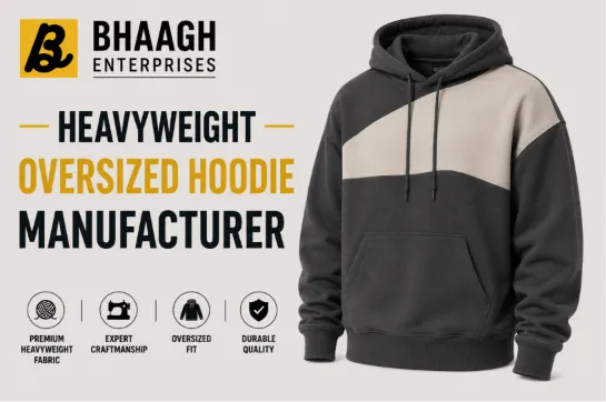 Baagh Enterprises Heavyweight Oversized Hoodie Manufacturer