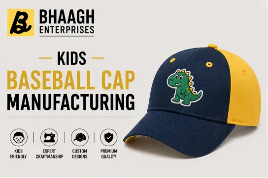 Baagh Enterprises Kids Baseball Cap Manufacturing