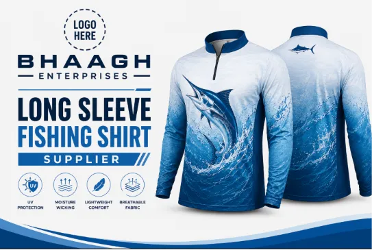 Baagh Enterprises Long Sleeve Fishing Shirt Supplier