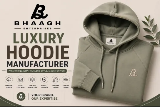 Baagh Enterprises Luxury Hoodie Manufacturer