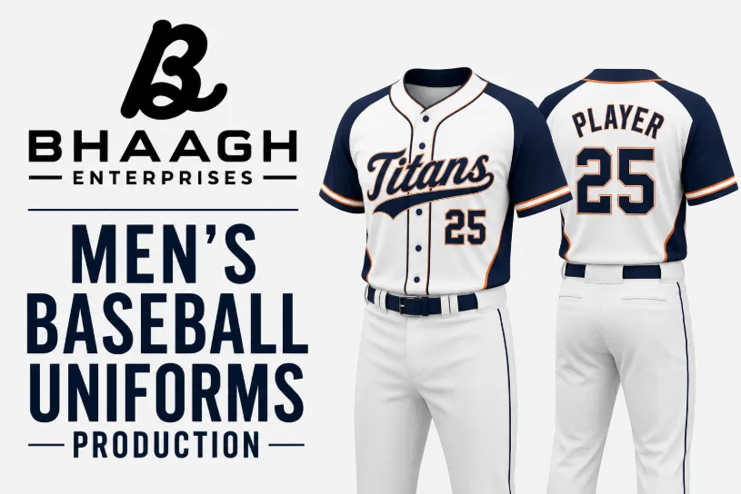 Baagh Enterprises Mens Baseball Uniforms Supplier