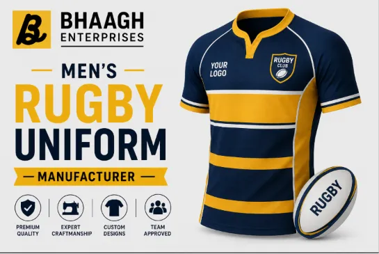 Baagh Enterprises Mens Rugby Uniform Manufacturer