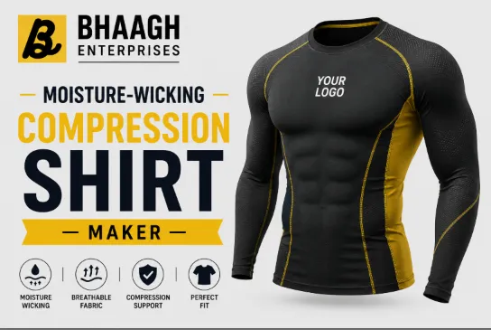 Baagh Enterprises Moisture Wicking Compression Shirt Maker