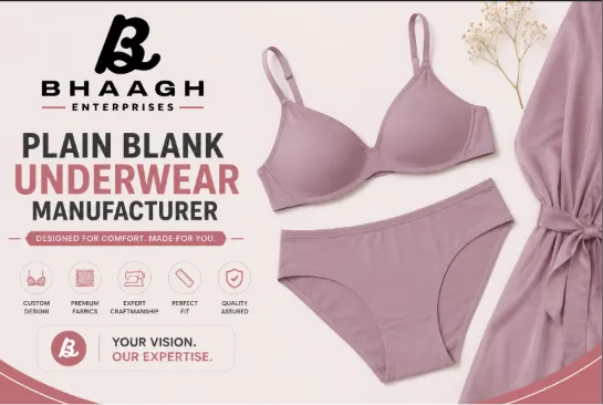 Baagh Enterprises Plain Blank Underwear Manufacturer