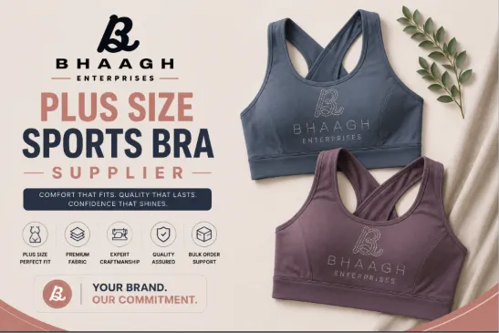 Baagh Enterprises Plus Size Sports Bra Supplier