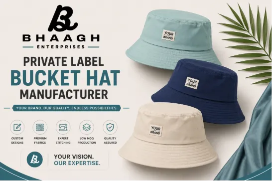 Custom Bucket Hat Manufacturer 3 Baagh Enterprises Private Label Bucket Hat Manufacturer