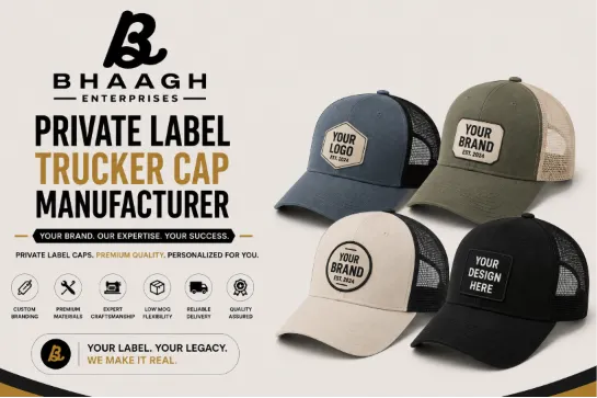 Baagh Enterprises Private Label Trucker Cap Manufacturer