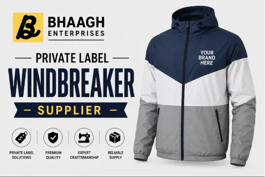 Baagh Enterprises Private Label Windbreaker Supplier