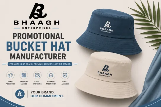Custom Bucket Hat Manufacturer 8 Baagh Enterprises Promotional Bucket Hat Manufacturer