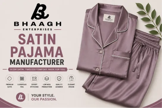 Baagh Enterprises Satin Pajama Manufacturer