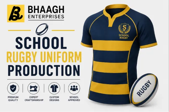 Baagh Enterprises School Rugby Uniform Production