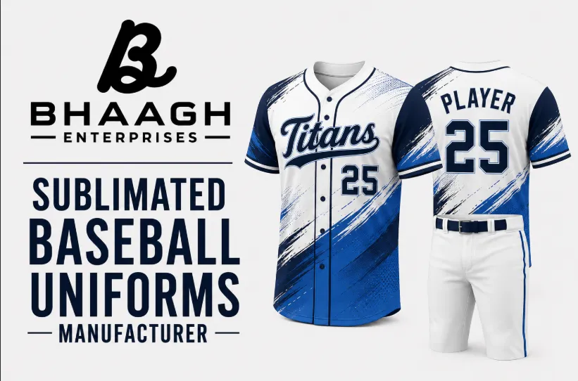 Baagh Enterprises Sublimated Baseball Uniforms Manufacturer