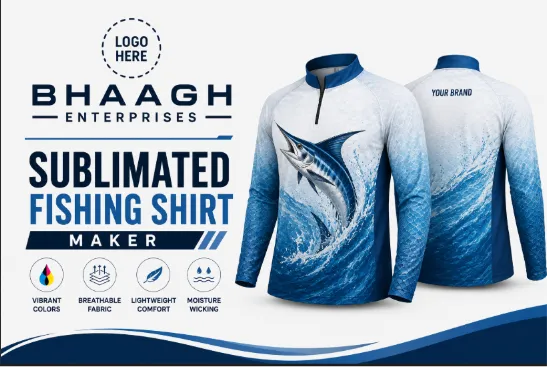 Baagh Enterprises Sublimated Fishing Shirt Maker