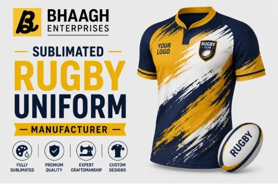 Baagh Enterprises Sublimated Rugby Uniform Manufacturer