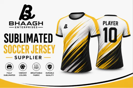 Baagh Enterprises Sublimated Soccer Jersey Supplier