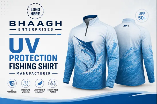 Baagh Enterprises UV Protection Fishing Shirt Manufacturer