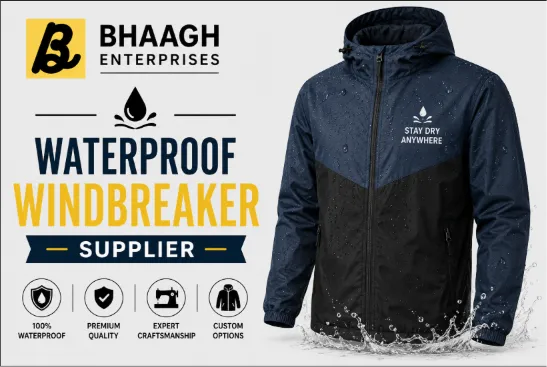 Baagh Enterprises Waterproof Windbreaker Supplier