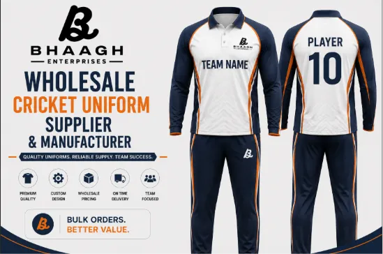 Baagh Enterprises Wholesale Cricket Uniform Supplier