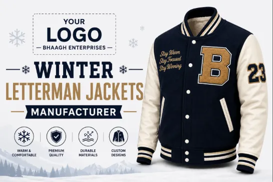 Baagh Enterprises Winter Letterman Jackets Manufacturer 1