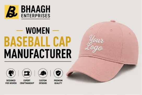 Baagh Enterprises Women Baseball Cap Manufacturer