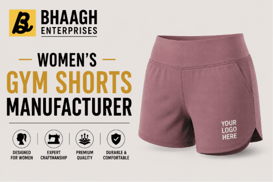 Baagh Enterprises Womens Gym Shorts Manufacturer