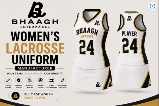 Baagh Enterprises Womens Lacrosse Uniform Manufacturer