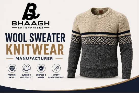 Baagh Enterprises Wool Sweater Knitwear Manufacturer