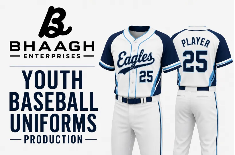 Baagh Enterprises Youth Baseball Uniforms Production