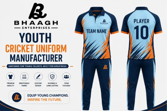 Baagh Enterprises Youth Cricket Uniform Manufacturer