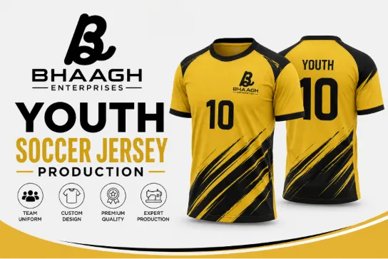 Baagh Enterprises Youth Soccer Jersey Production