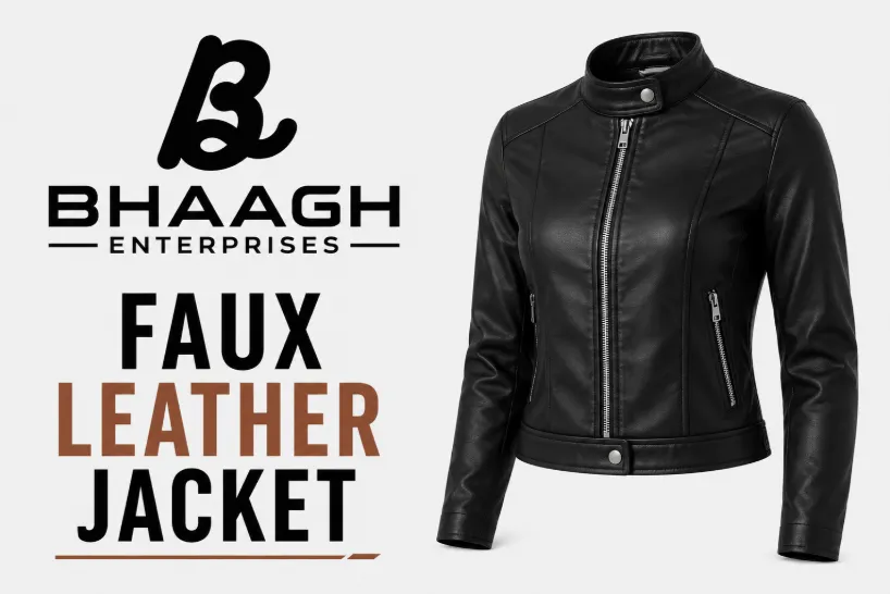 Baagh Enterprises faux leather jacket Manufacturer