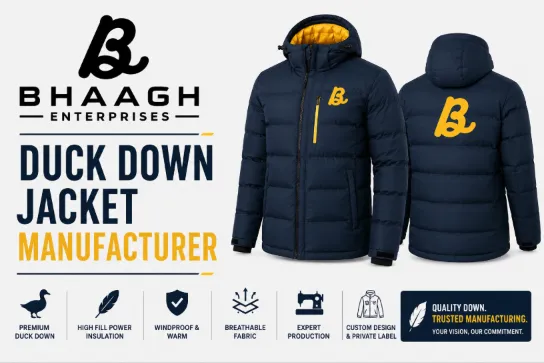 Bhaagh Enterprises Duck Down Jacket Manufacturer